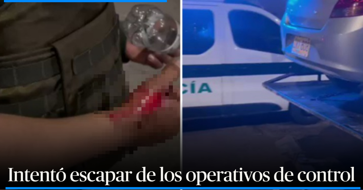 En V Deo Un Militar Borracho Atropell A Dos Polic As Esta Madrugada